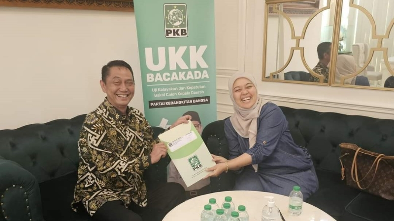 Ali Rahman-Ayu Raih Rekomendasi PKB di Pilkada Waykanan