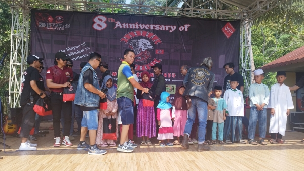 IWO Lampung Dukung Pantera MC Indonesia di Ulang Tahun ke-8