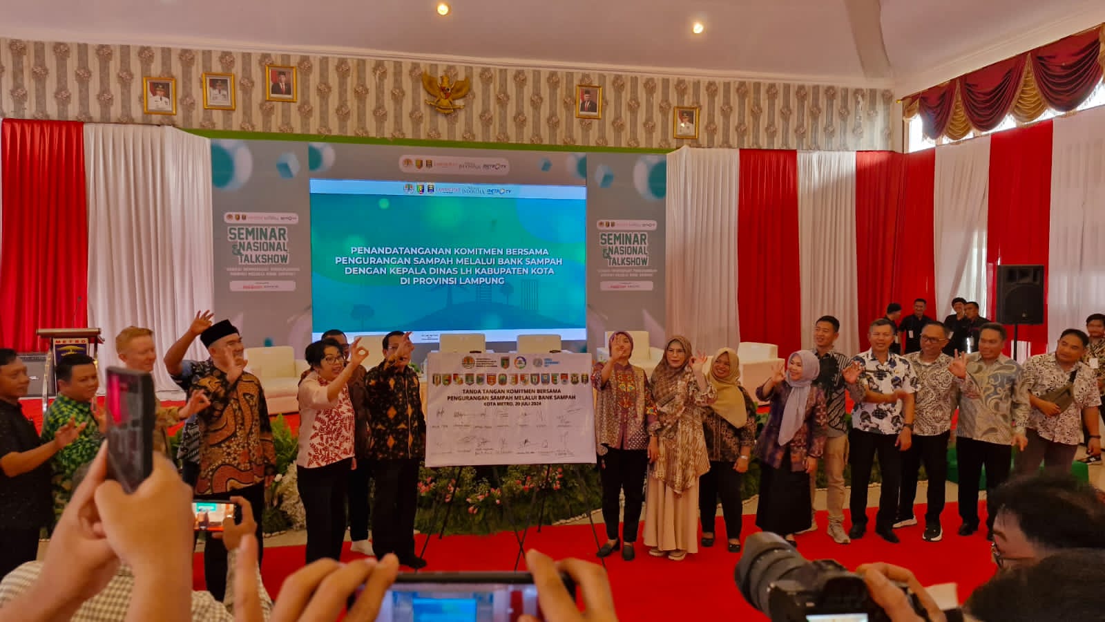 Sinergi Lintas Sektor Perkuat Pengelolaan Sampah di Lampung