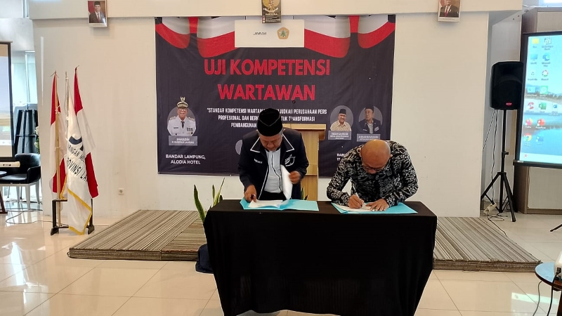 UKW JMSI Lampung: Wujudkan Wartawan yang Beradab dan Bermarwah