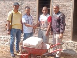 HUT Bhayangkara, KBPPPOLRI Resor Pesawaran Terima Bantuan Bedah Rumah