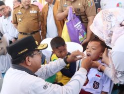 Pj Gubernur Lampung Kickstart Imunisasi Massal untuk 1 Juta Anak