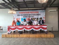 Koalisi Enam Partai Non Parlemen Gaet Dukungan di Bandarlampung