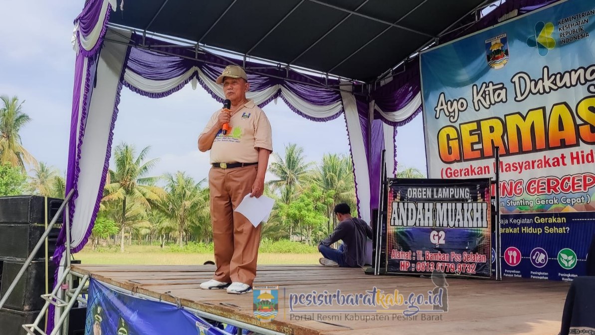 Germas 2024 Pesisir Barat: Menuju Gaya Hidup Sehat dan Bersih
