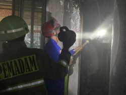 Plaza Pos Tanjungkarang Terbakar, Diduga Korsleting Listrik