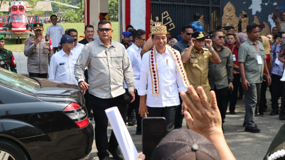 Kapolres Tanggamus Apresiasi Warga: Kunker Jokowi Sukses