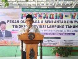 PORSADIN Ke-VI: Ajang Unjuk Kemampuan dan Sportivitas Santri Lampung