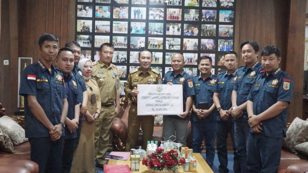Adipati Apresiasi Karang Taruna Waykanan, Sebut Organisasi Pemuda Paling Aktif