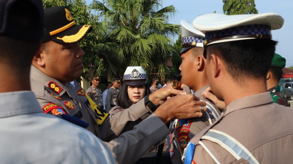 Polres Tanggamus Gelar Operasi Patuh Krakatau 2024, Sasar 7 Pelanggaran Prioritas