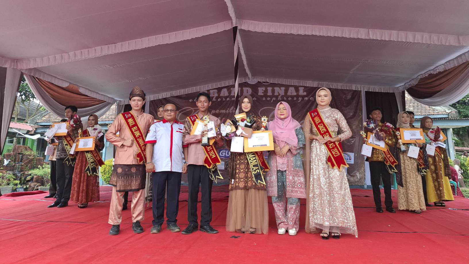 SMAN 11 Palembang Gelar Grand Final BGS 2024, Bima dan Nabila Jadi Duta Baru