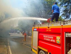 Kios di Wayhalim Ludes Dilalap Api, Diduga Dibakar ODGJ