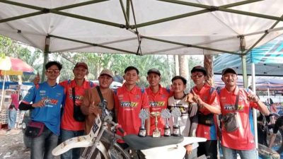Roni Agustiawan Dominasi Grastrack Bhayangkara ke-78 Polres Waykanan