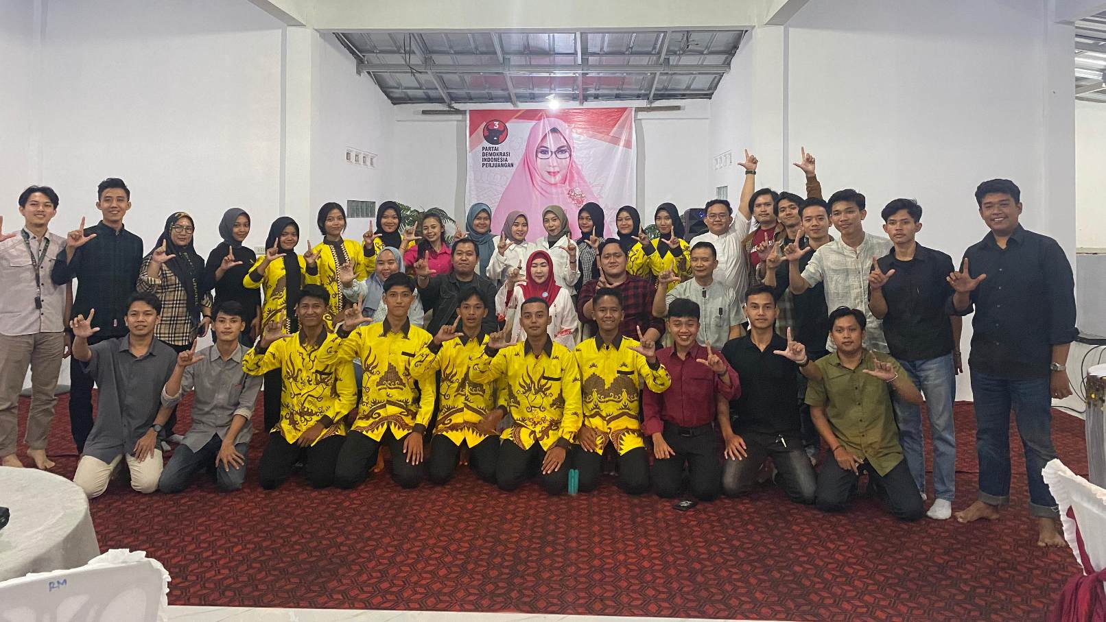 Bara Muda Tanggamus Bersatu Dukung Dewi Handajani