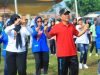 Pj Bupati Tulang Bawang Semarakkan Senam Pagi di Kampung Sungai Nibung