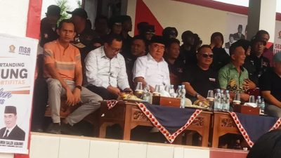 Cabup Tanggamus Saleh Asnawi Hadiri Final Turnamen Sepak Bola 2024