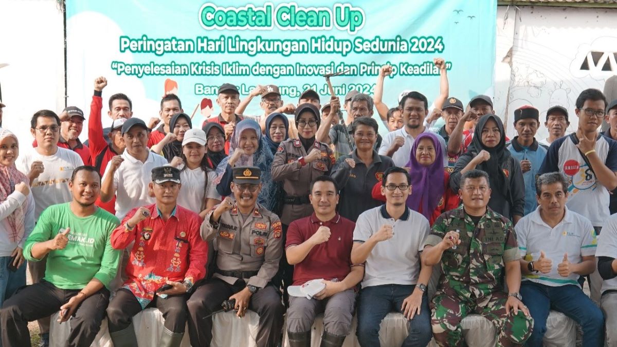 Peduli Lingkungan PLN NP UP Bandarlampung Gelar River Clean Up