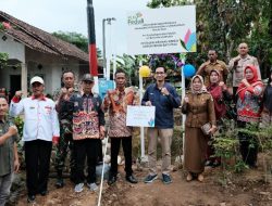 PLN NP UP Bandarlampung Salurkan Bantuan Instalasi Air Bersih di Desa Batutegi