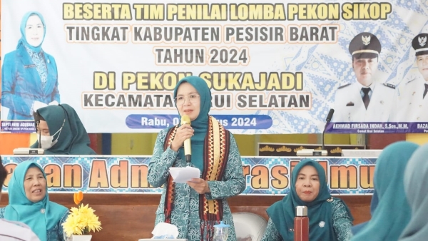 TP PKK Pesibar Gelar Lomba Pekon SIKOP