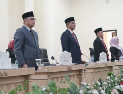 Pj Bupati Tulang Bawang Hadiri Sidang Paripurna Istimewa