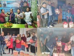 IWO Tubaba Rayakan HUT ke-12 dengan Bagi-bagi Sembako ke Warga Kurang Mampu