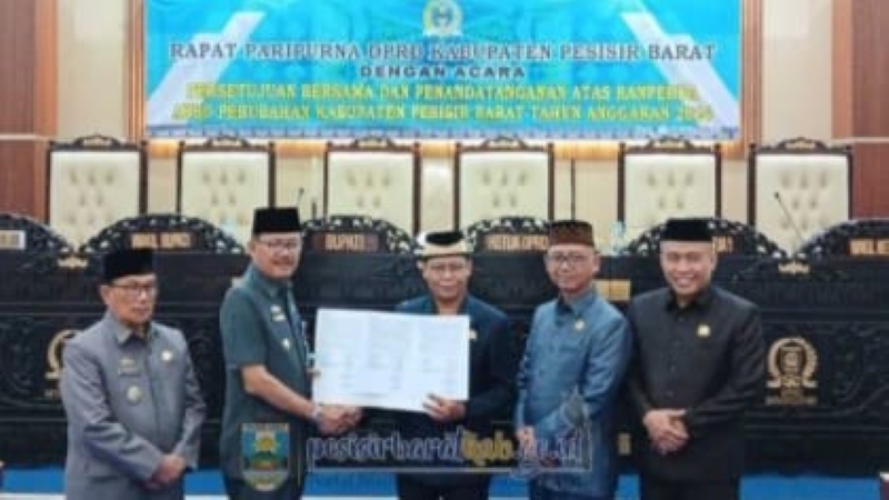 Pesibar Setujui APBD Perubahan 2024, Fokus pada Kesejahteraan Masyarakat