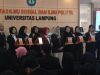 FISIP Unila Lepas 95 Sarjana Baru, Ilmu Komunikasi Dominasi Prestasi