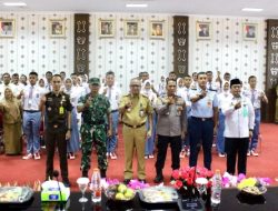 Pj Bupati Tulang Bawang Lepas 33 Calon Paskibraka