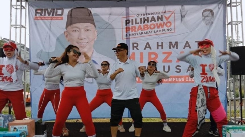 Babe Bernas Serukan Dukungan untuk Rahmat Mirzani Djausal sebagai Gubernur Lampung