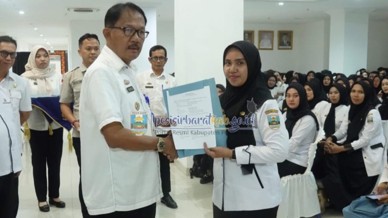 253 PPPK Pesisir Barat Resmi Bekerja