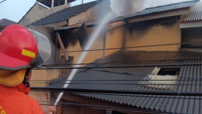Rumah Guru di BKP Ludes Terbakar, Diduga Korsleting Listrik