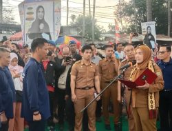 Eva Dwiana Buka Porcam Kecamatan Way Halim: Harapkan Lahirnya Atlet Berprestasi