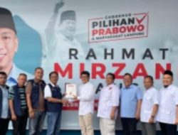 Bupati Pesibar Resmi Daftar Wakil Gubernur Lampung