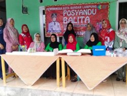 Posyandu Gedong Meneng Gelar PIN Polio, Jaga Anak dari Lumpuh