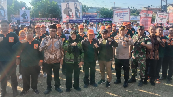 Wali Kota Bandarlampung Hadiri Pembukaan Porcam Kecamatan Sukabumi