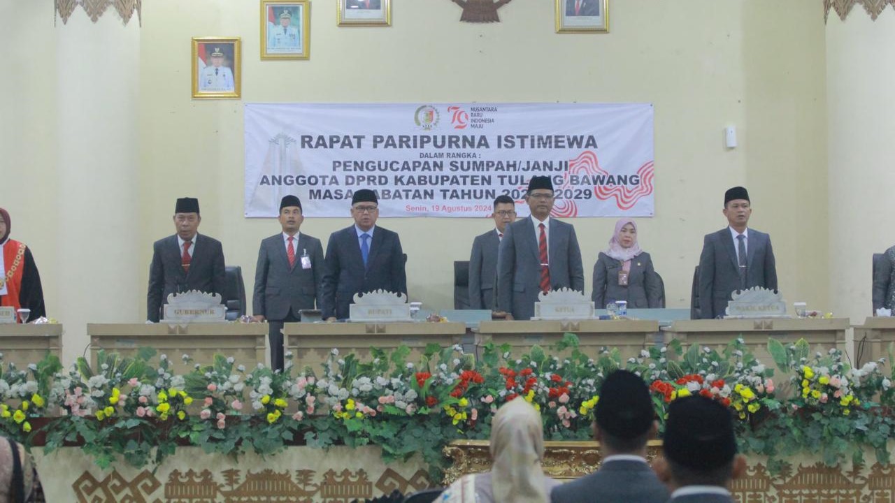 Pj Bupati Tulang Bawang Tekankan Sinergitas DPRD dalam Pembangunan Daerah