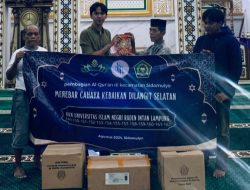 Mahasiswa KKN UIN Raden Intan Lampung Tebar Kebaikan di Lampung Selatan