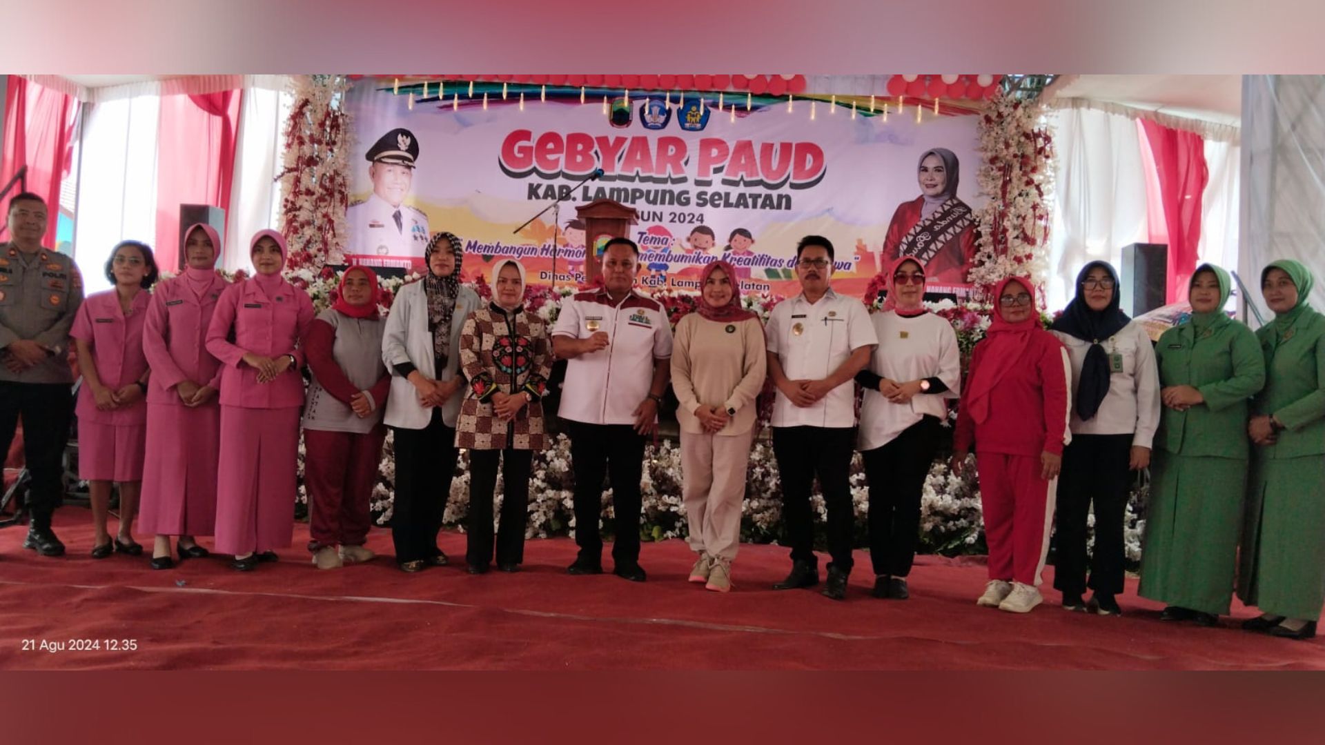Gebyar PAUD Lampung Selatan: Dorong Literasi dan Bentuk Karakter Generasi Emas