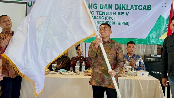 Dani Satria Pimpin HIPMI Lampung Tengah, Fokus Kembangkan Potensi Anak Muda