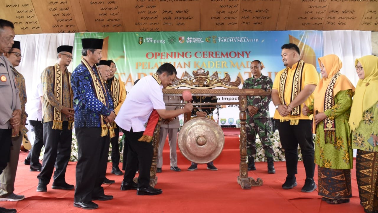 Pj Bupati Tubaba Buka Pelatihan Kader IPM, Dorong Pemuda Jadi Agen Perubahan
