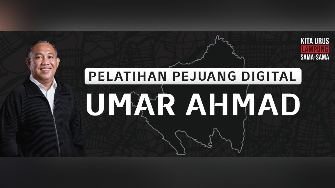 Relawan Umar Ahmad Gelar Pelatihan Pejuang Digital di Lampung