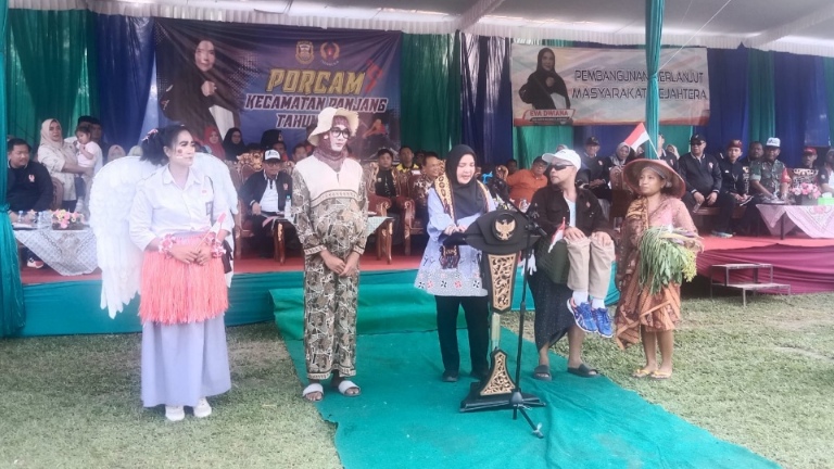Eva Dwiana Buka Porcam Kecamatan Panjang: Momentum Lahirkan Atlet Berprestasi