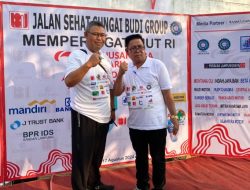 Ribuan Pekerja Sungai Budi Group Meriahkan Jalan Sehat HUT RI