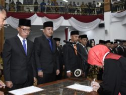 35 Anggota DPRD Tubaba Dilantik, Sinergitas dengan Pemerintah Jadi Fokus Utama