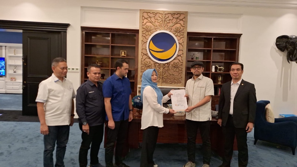 Ririn-Wiriawan Makin Solid dengan Dukungan NasDem di Pilkada Pringsewu