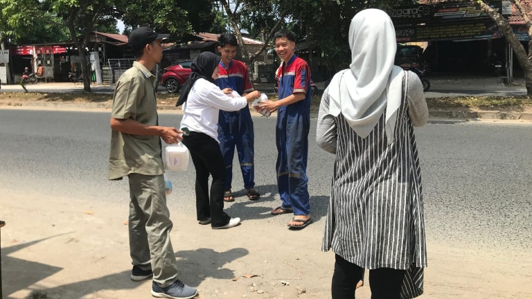 JMSI Lampung Kembali Tebar Kebaikan, Ratusan Nasi Kotak Dibagikan Setiap Jumat