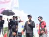 Unsur Pimpinan dan Anggota DPRD Fraksi PDI Perjuangan Temui Massa Aksi di Halaman Kantor DPRD Lampung