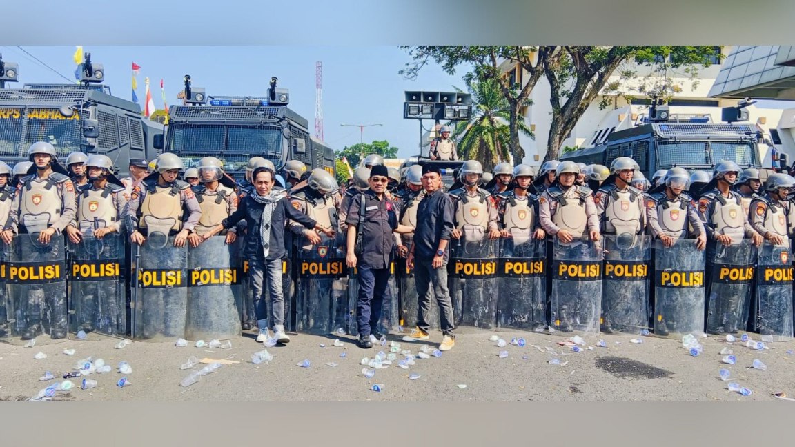 Lampung Memanggil: Aksi Besar-besaran Tolak Revisi UU Pilkada