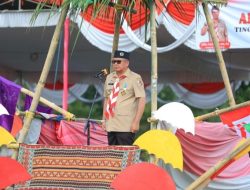 Pj Bupati Tulang Bawang Hadiri Upacara Hari Pramuka