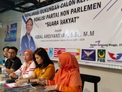 Koalisi Non Parlemen Usung Iqbal Ardiansyah untuk Pilwakot Bandarlampung