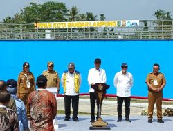 Jokowi Resmikan SPAM Bandarlampung, Air Bersih Berkualitas Tinggi untuk 60 Ribu Rumah Tangga